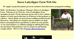 Desktop Screenshot of ladyslipperfarm.com